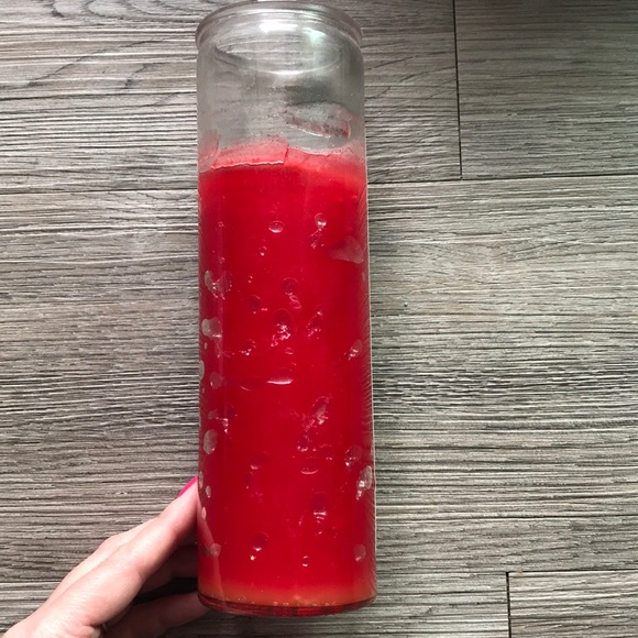 Baphomet red candle to attract object of desire - Picture 5 of 6